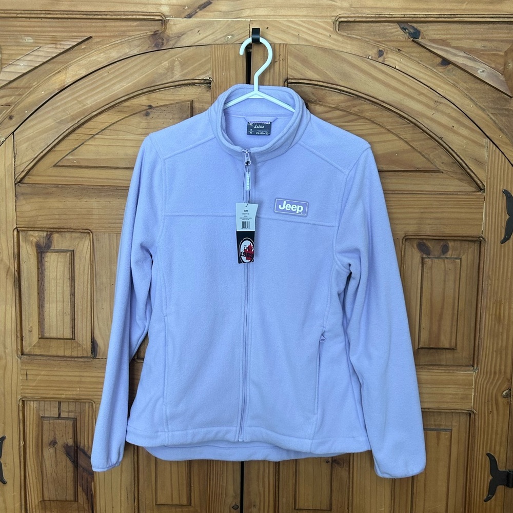 NWT CHOKO JEEP Weekender Micro Fleece Full Zip